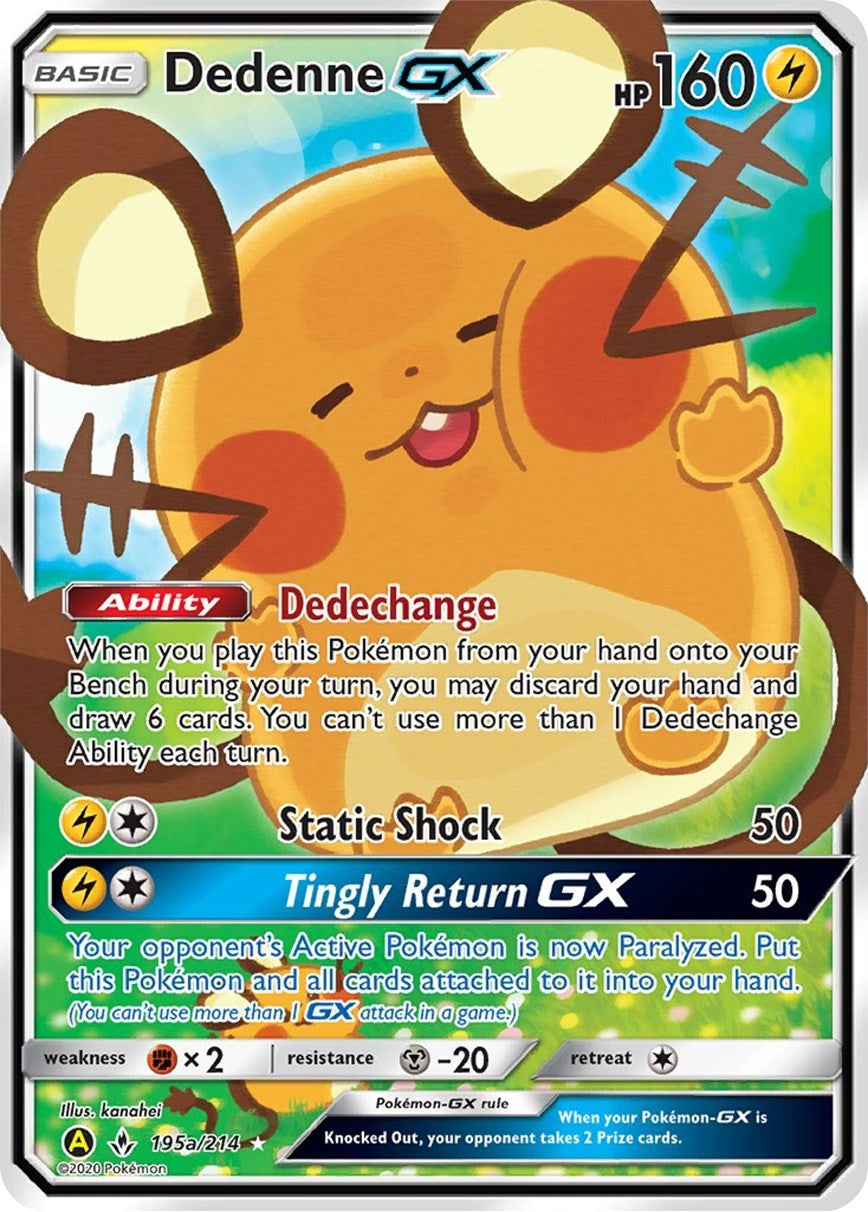 Image for Dedenne GX - 195a/214 (195a/214) (Alternate Art Promos) (PR) - Pokemon