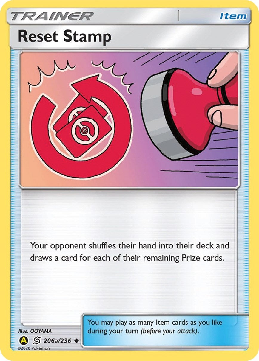 Image for Reset Stamp - 206a/236 (206a/236) (Alternate Art Promos) (PR) - Pokemon