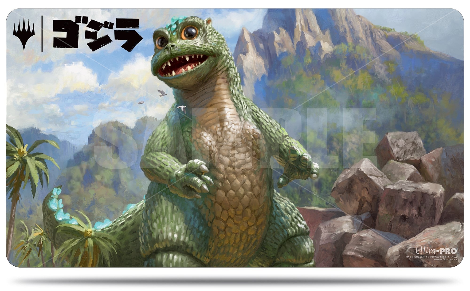 Image for Babygodzilla, Ruin Reborn Playmat for Magic: The Gathering - Playmats