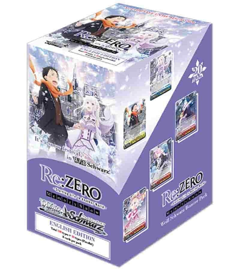 Image for Re:ZERO Memory Snow Booster Box - Weiss Schwarz