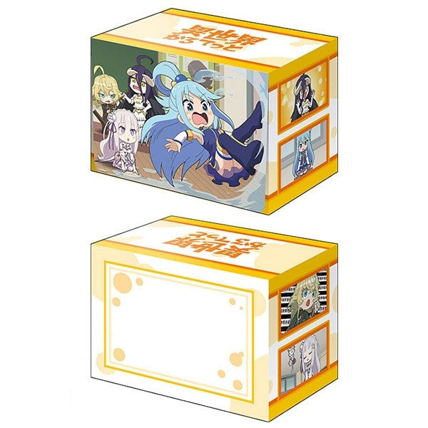Image for Bushiroad Deck Holder Collection V2 Vol.1054: Isekai Quartet - Aqua, Emilia, Tanya, & Albedo - Deck Boxes