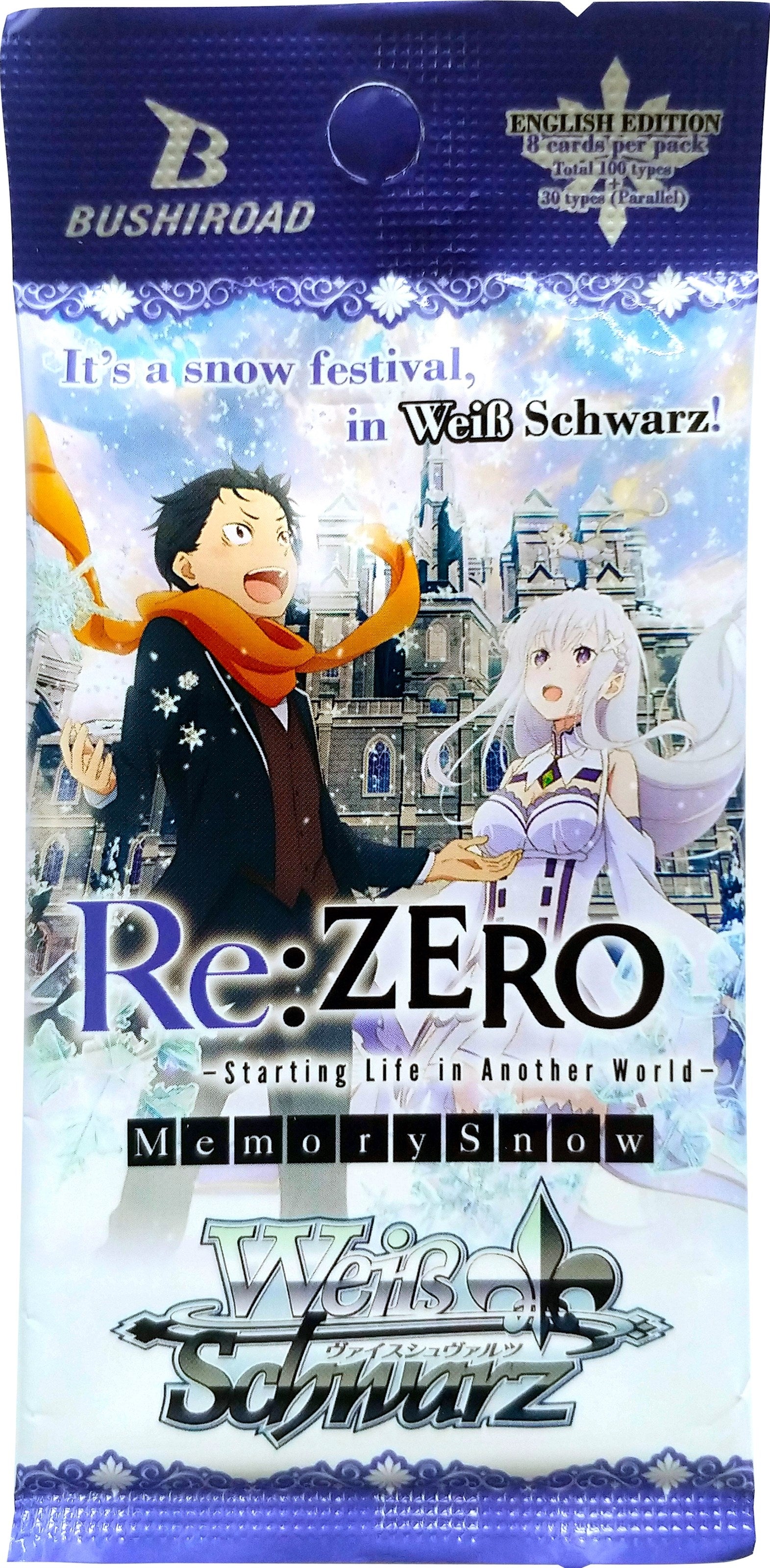 Image for Re:ZERO Memory Snow Booster Pack - Weiss Schwarz
