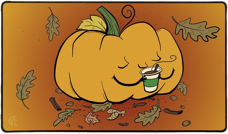Image for Rubber Playmat - Pumpkin Spice - Playmats
