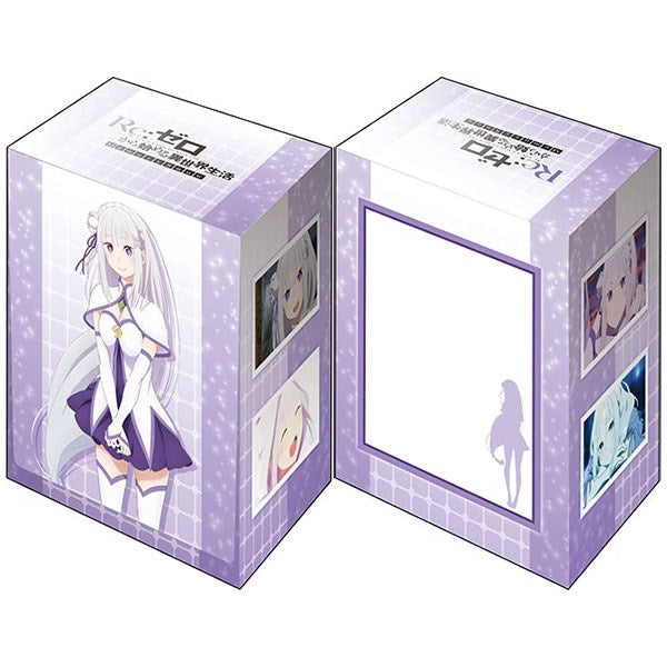 Image for Bushiroad Deck Holder Collection V2 Vol.1110: Re:ZERO Memory Snow - Emilia - Deck Boxes
