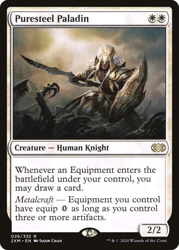 Puresteel Paladin (26) (Double Masters)