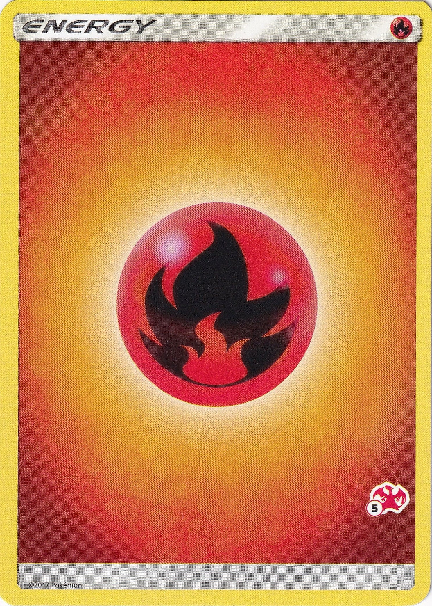 Image for Fire Energy (#5 Charizard Stamped) (Battle Academy) (BTA) - Pokemon