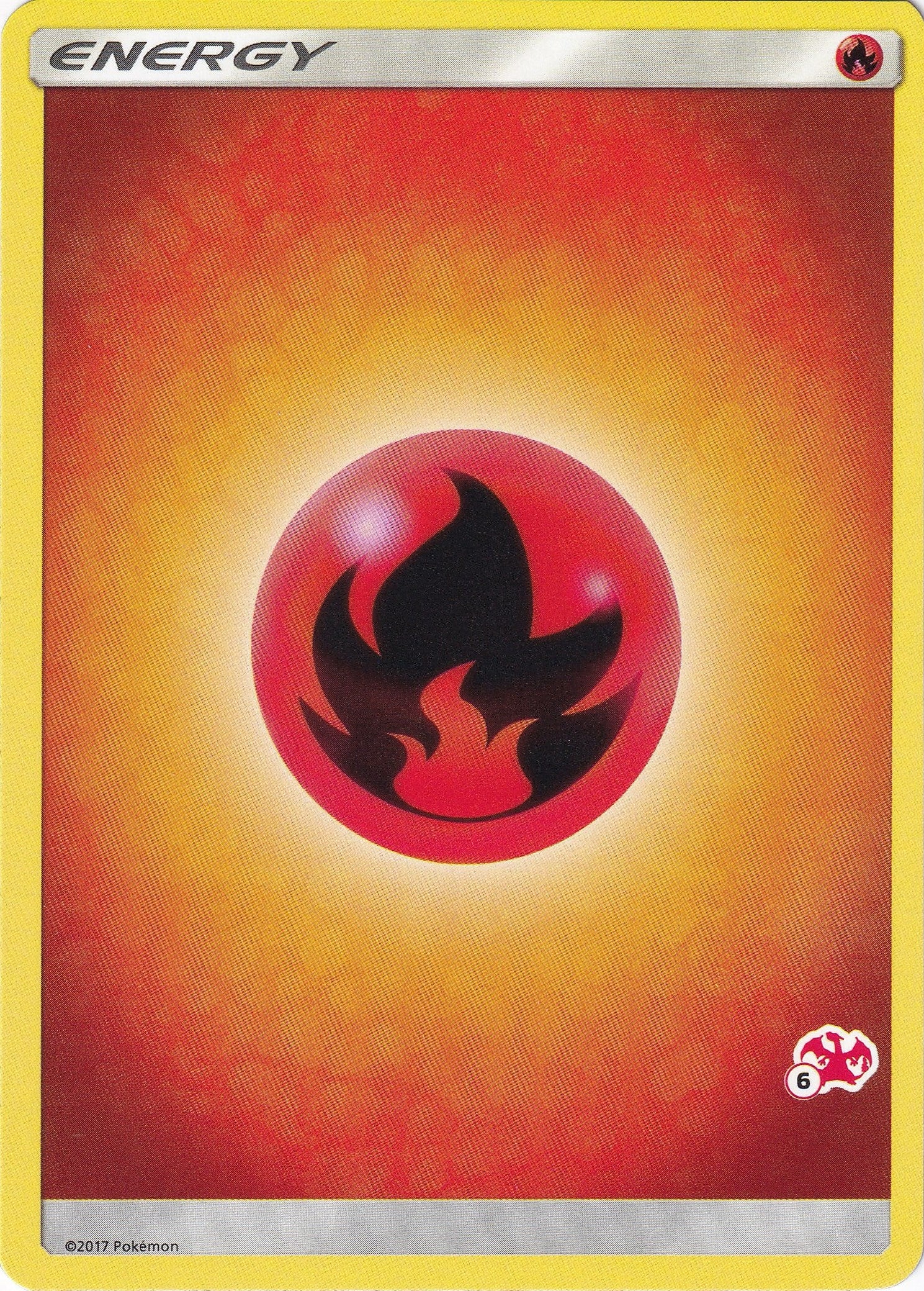 Image for Fire Energy (#6 Charizard Stamped) (Battle Academy) (BTA) - Pokemon