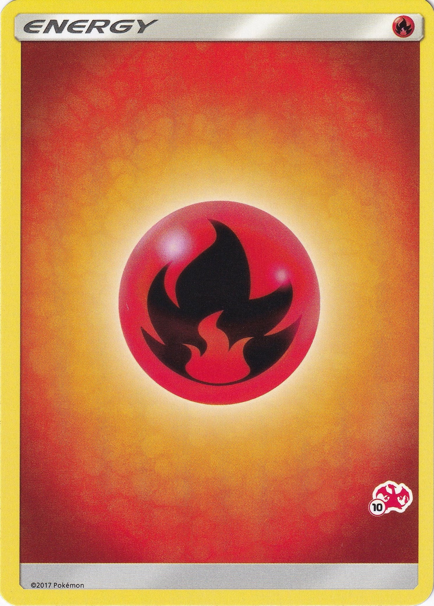 Image for Fire Energy (#10 Charizard Stamped) (Battle Academy) (BTA) - Pokemon