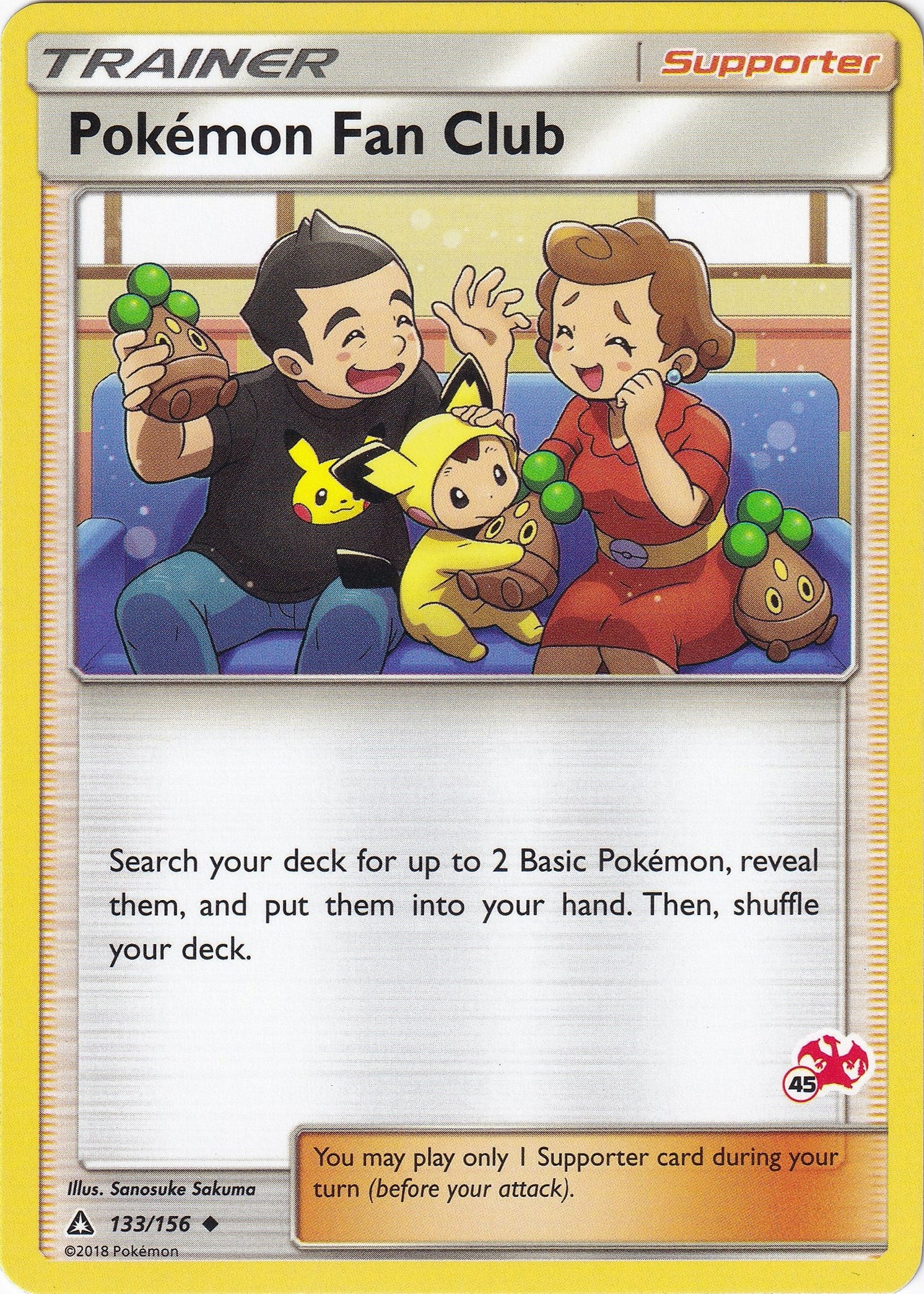 Image for Pokemon Fan Club - 133/156 (#45 Charizard Stamped) (133/156) (Battle Academy) (BTA) - Pokemon