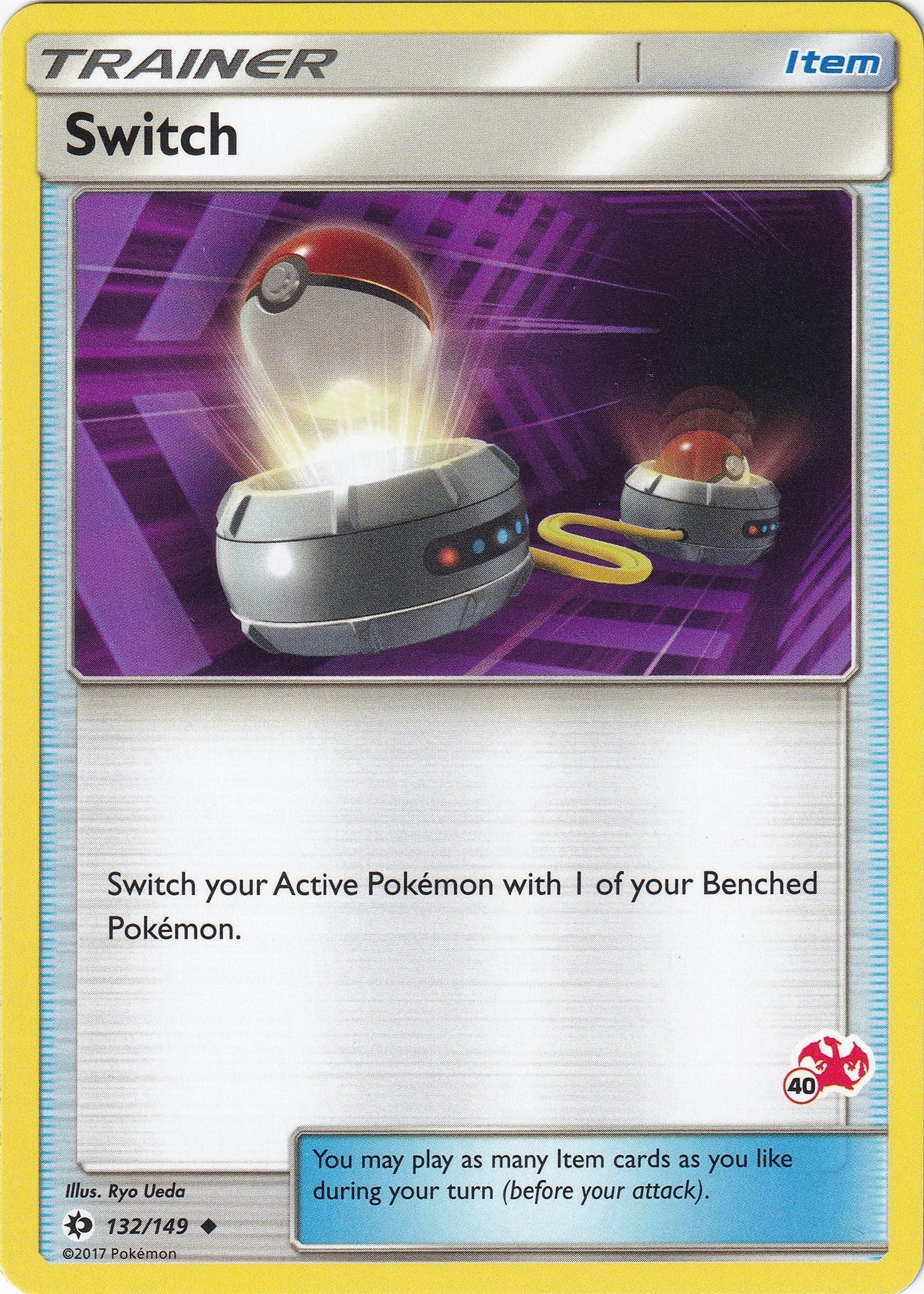 Image for Switch - 132/149 (#40 Charizard Stamped) (132/149) (Battle Academy) (BTA) - Pokemon