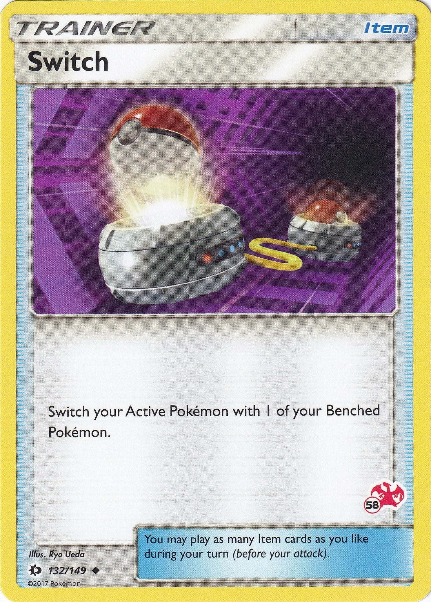 Image for Switch - 132/149 (#58 Charizard Stamped) (132/149) (Battle Academy) (BTA) - Pokemon