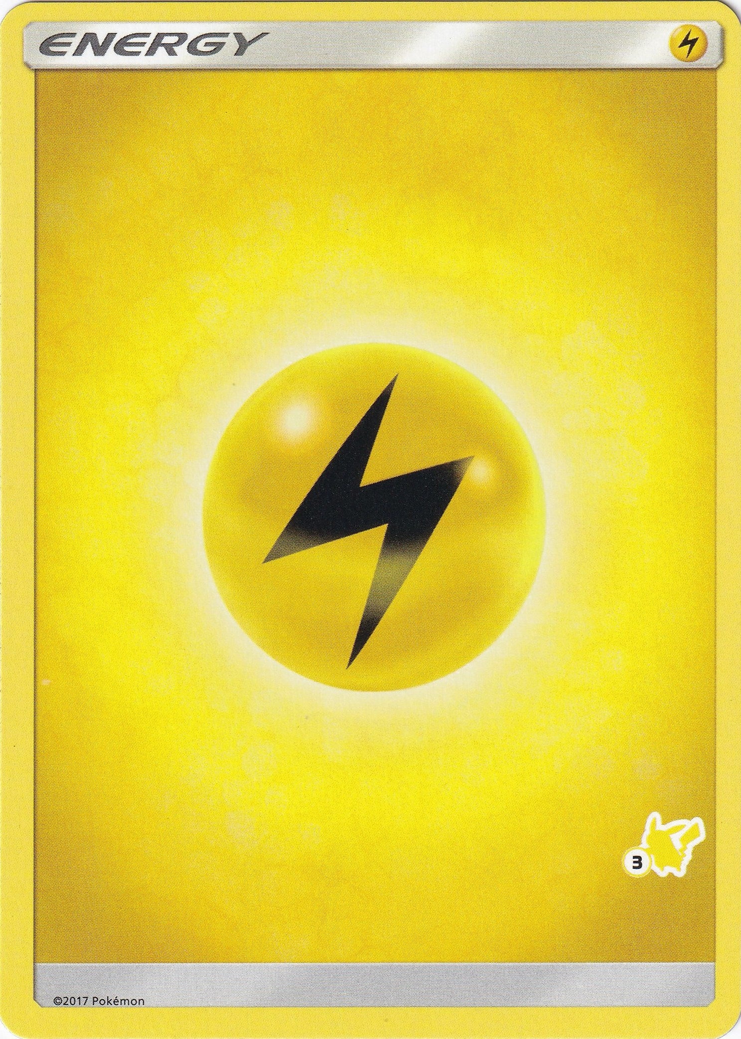 Image for Lightning Energy (#3 Pikachu Stamped) (Battle Academy) (BTA) - Pokemon