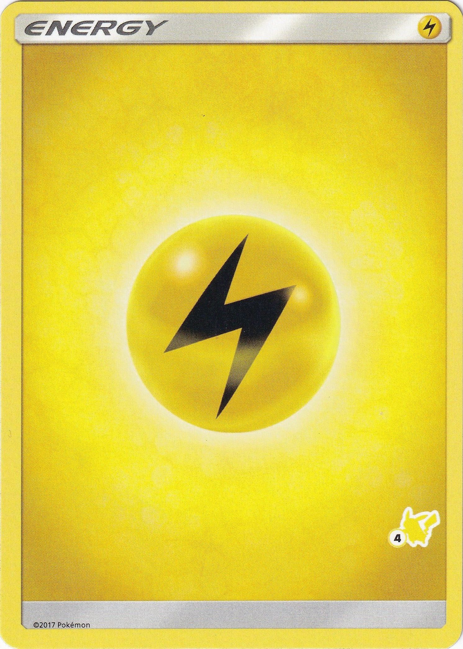 Image for Lightning Energy (#4 Pikachu Stamped) (Battle Academy) (BTA) - Pokemon