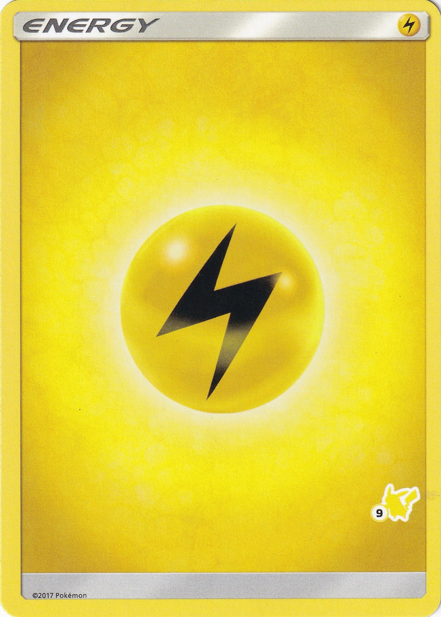 Image for Lightning Energy (#9 Pikachu Stamped) (Battle Academy) (BTA) - Pokemon