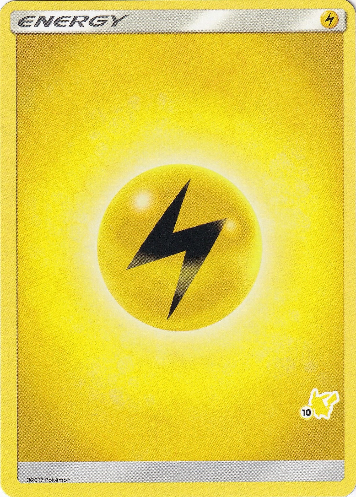 Image for Lightning Energy (#10 Pikachu Stamped) (Battle Academy) (BTA) - Pokemon