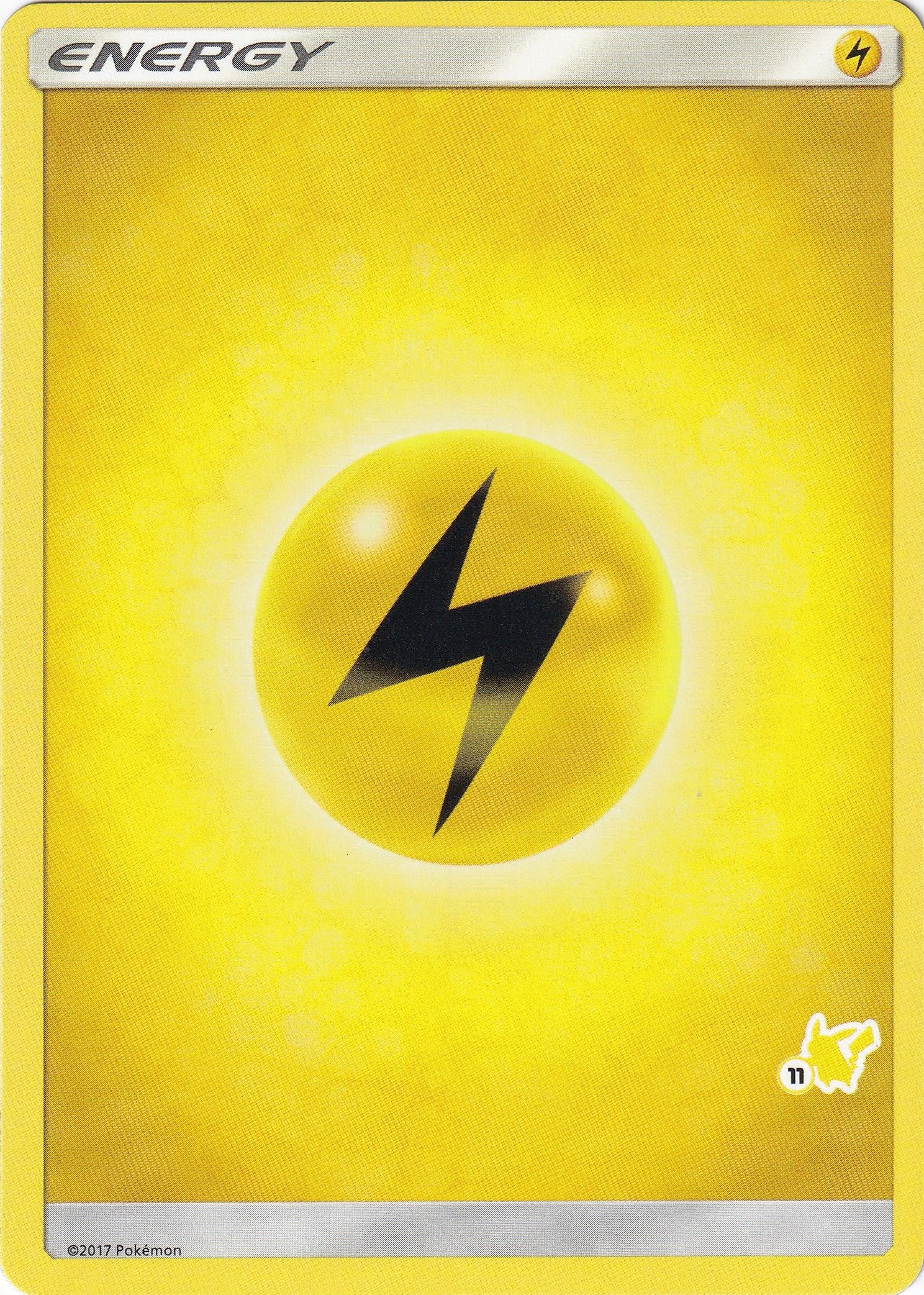 Image for Lightning Energy (#11 Pikachu Stamped) (Battle Academy) (BTA) - Pokemon