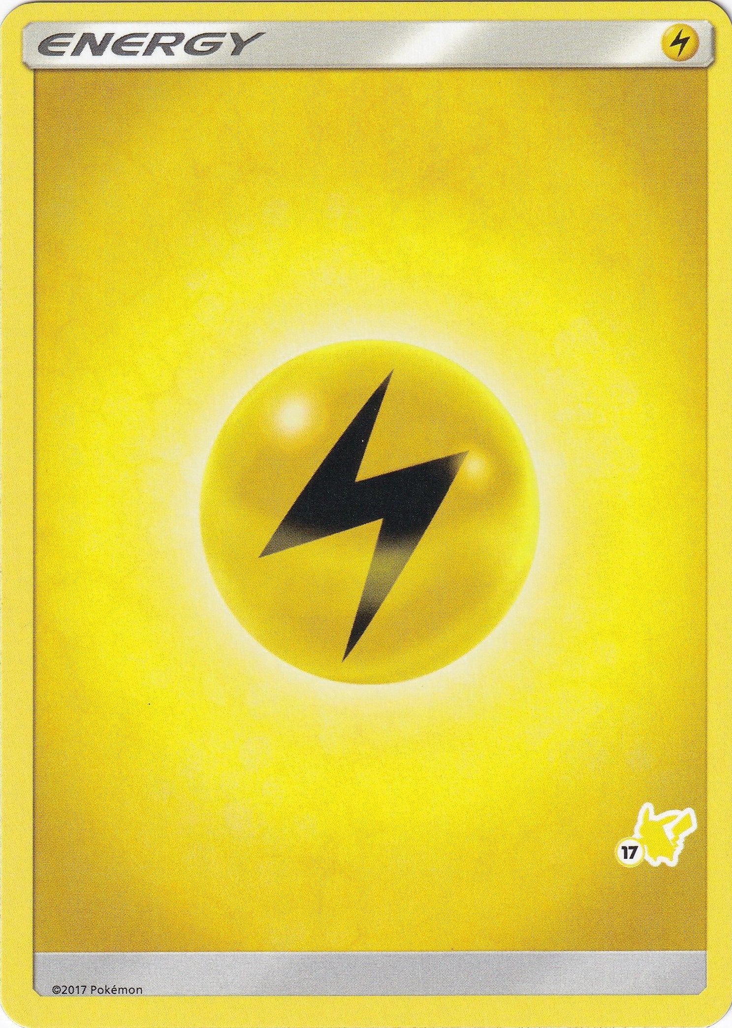 Image for Lightning Energy (#17 Pikachu Stamped) (Battle Academy) (BTA) - Pokemon