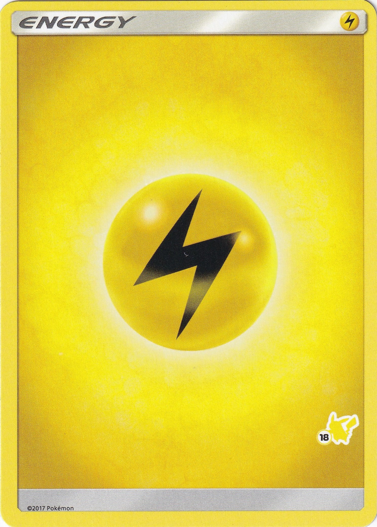 Image for Lightning Energy (#18 Pikachu Stamped) (Battle Academy) (BTA) - Pokemon