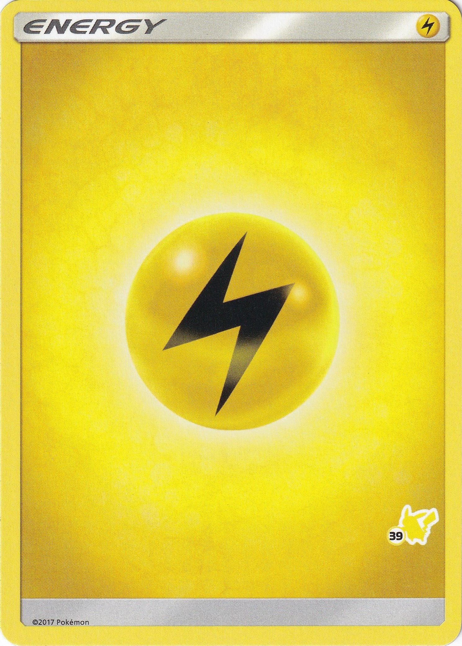Image for Lightning Energy (#39 Pikachu Stamped) (Battle Academy) (BTA) - Pokemon