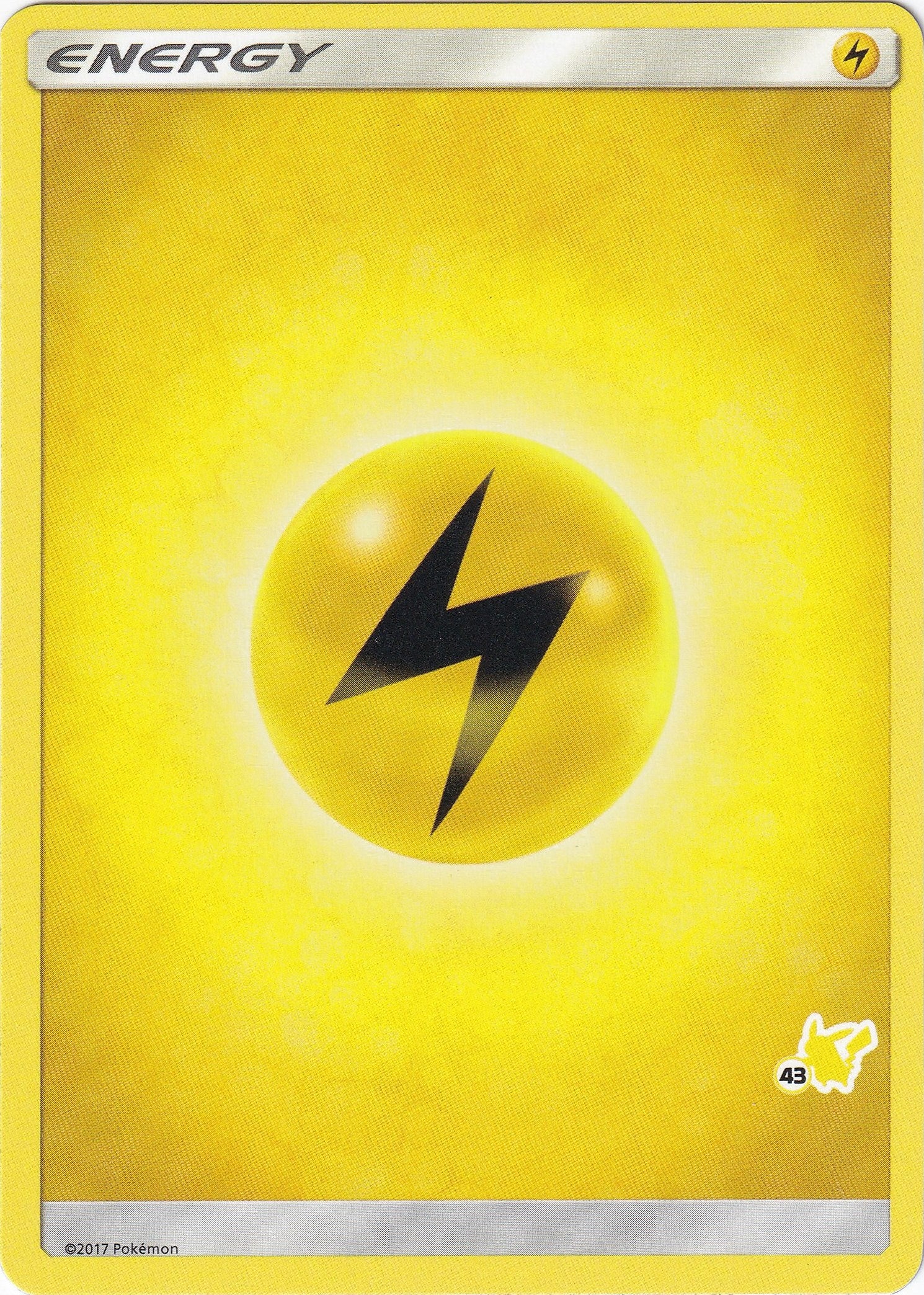 Image for Lightning Energy (#43 Pikachu Stamped) (Battle Academy) (BTA) - Pokemon