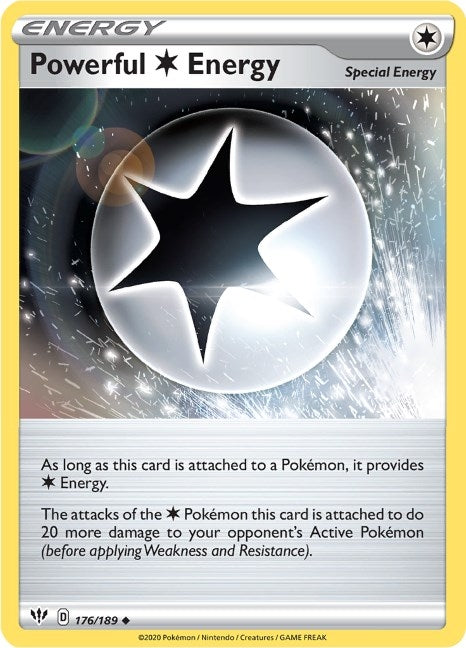 Image for Powerful C Energy (176/189) (SWSH03: Darkness Ablaze) (SWSH03) - Pokemon
