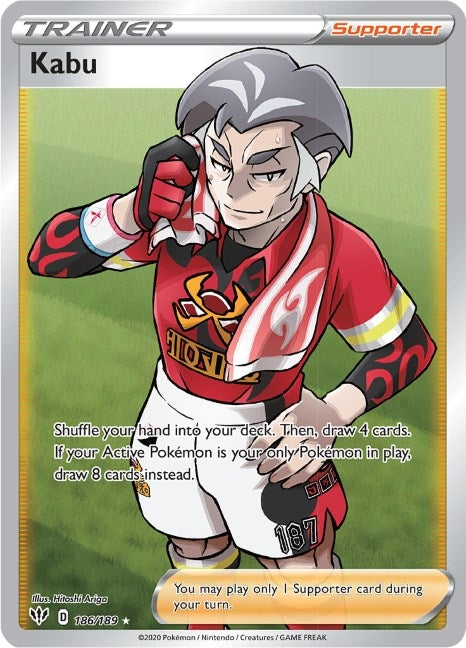 Image for Kabu (Full Art) (186/189) (SWSH03: Darkness Ablaze) (SWSH03) - Pokemon