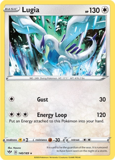 Image for Lugia (140/189) (SWSH03: Darkness Ablaze) (SWSH03) - Pokemon
