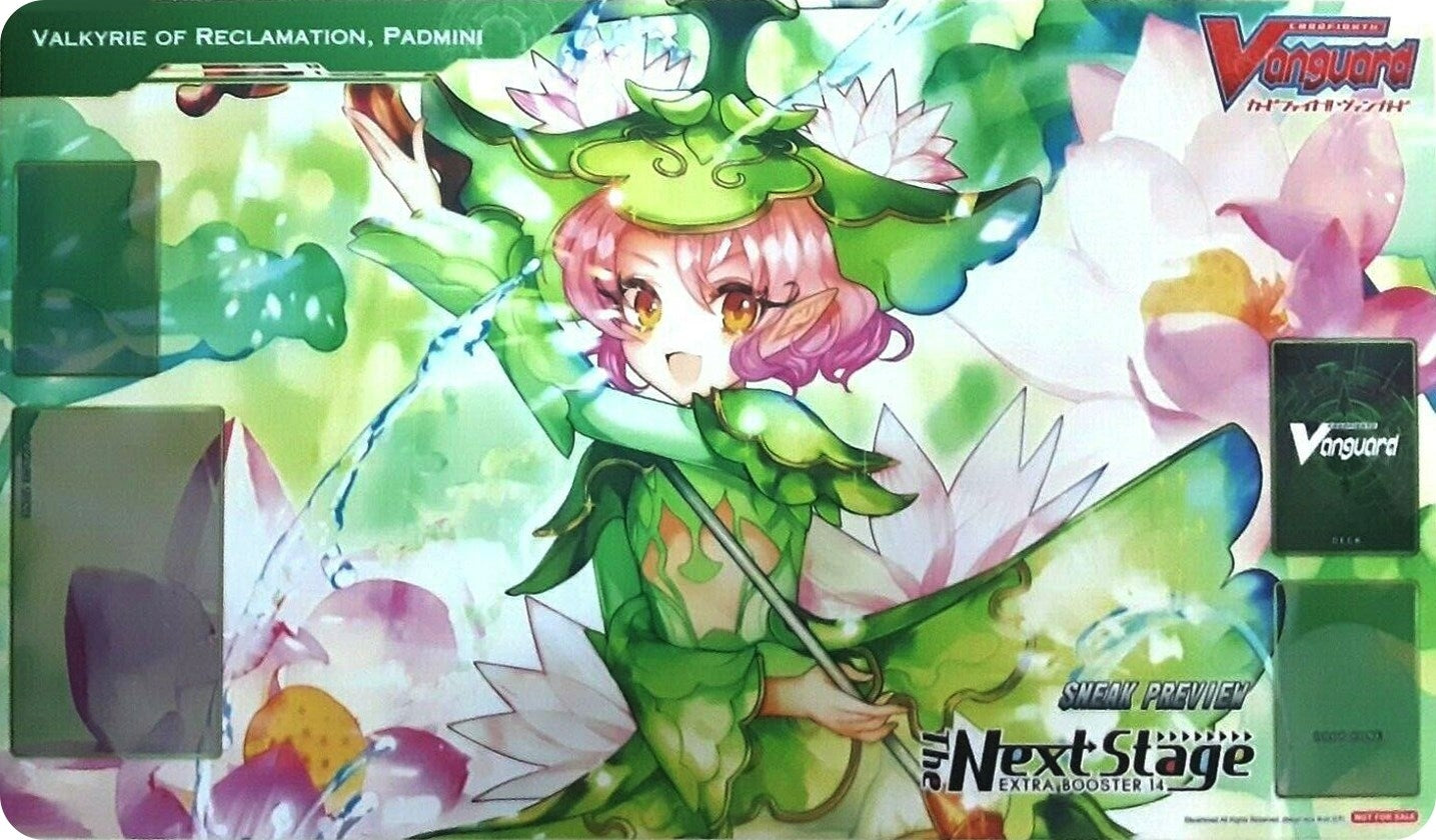 Image for Cardfight!! Vanguard Sneak Preview Playmat: The Next Stage - Valkyrie of Reclamation, Padmini - Playmats
