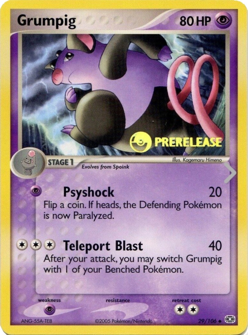 Image for Grumpig - 29/106 (Prerelease) (29/106) (Nintendo Promos) (PR) - Pokemon
