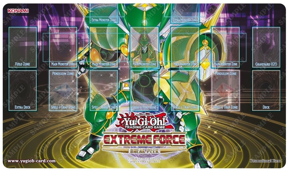 Image for Yu-Gi-Oh! Extreme Force Sneak Peek Promo Game Mat - Encode Talker - Playmats