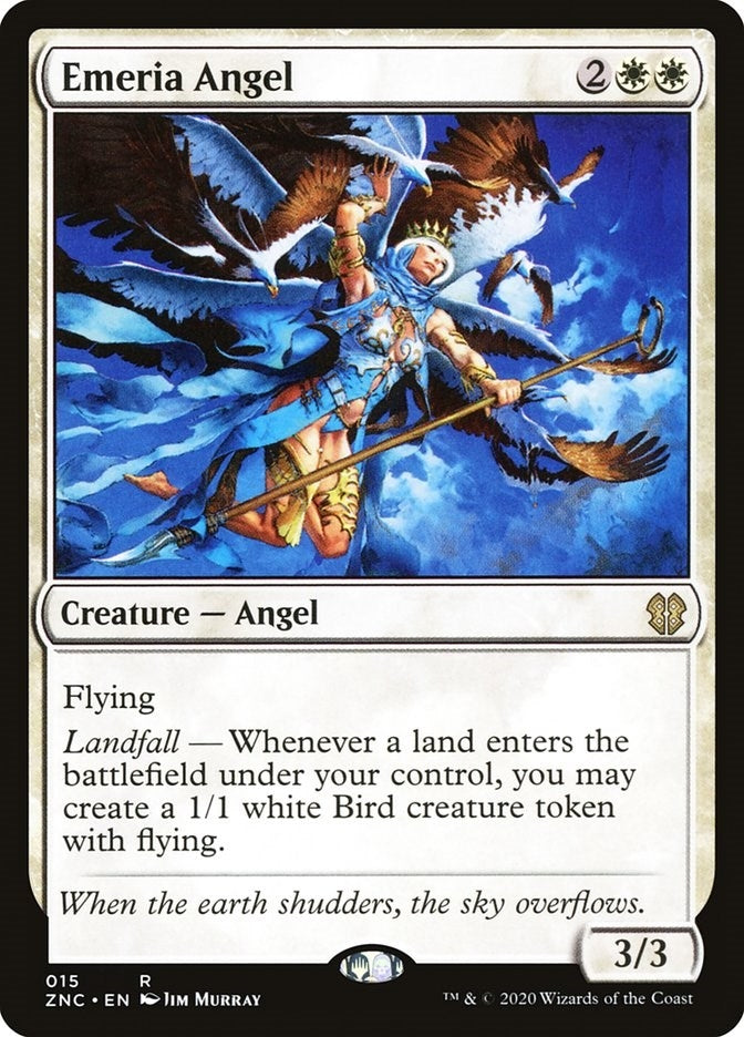 Emeria Angel (15) (Zendikar Rising)