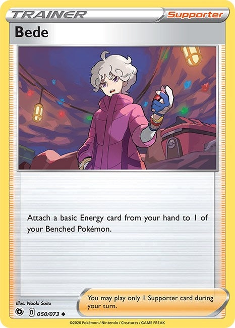 Image for Bede (50/73) (Champion's Path) (CHP) - Pokemon
