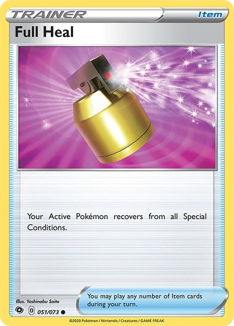 Image for Full Heal (51/73) (Champion's Path) (CHP) - Pokemon