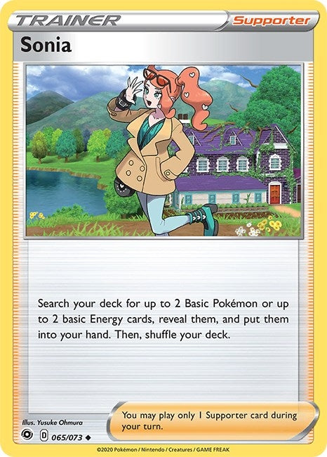 Image for Sonia (65/73) (Champion's Path) (CHP) - Pokemon
