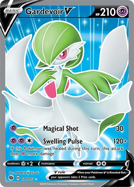 Gardevoir V (Full Art) (70/73) (Champion's Path) - PokeBox USA