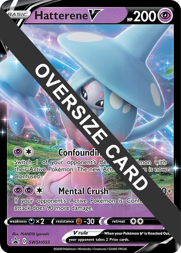 Image for Hatterene V - SWSH055 (SWSH055) (Jumbo Cards) (PR) - Pokemon
