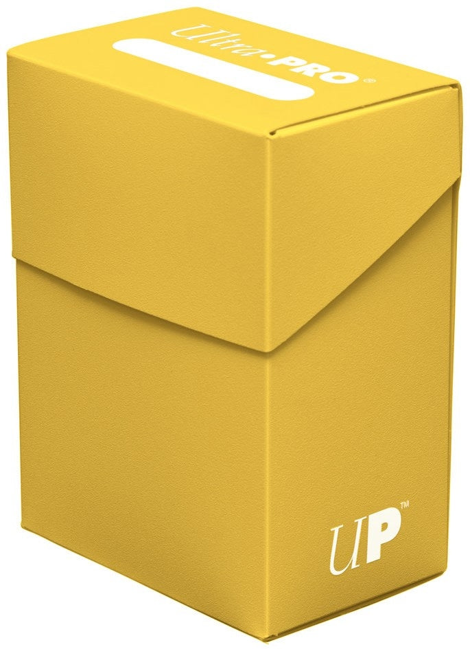 Image for Solid Color Deck Box - Yellow (No Front Logo) - Deck Boxes