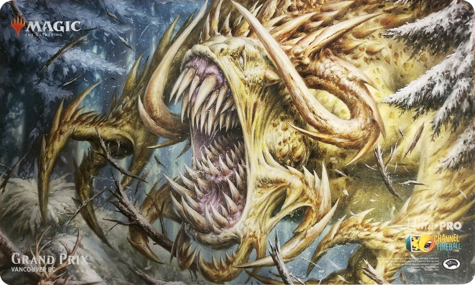 Image for Magic Grand Prix 2018 Playmat: Vancouver - Tarmogoyf - Playmats