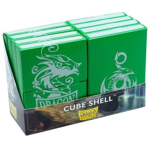 Image for Dragon Shield Cube Shell - Green (Holds 20) - Deck Boxes