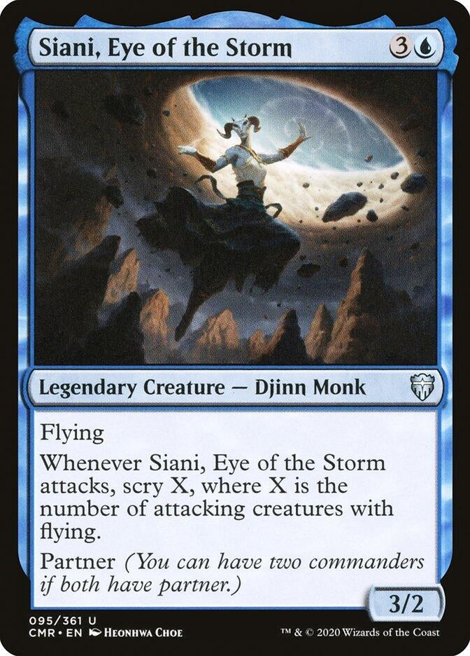 Siani, Eye of the Storm (95) (Commander Legends)