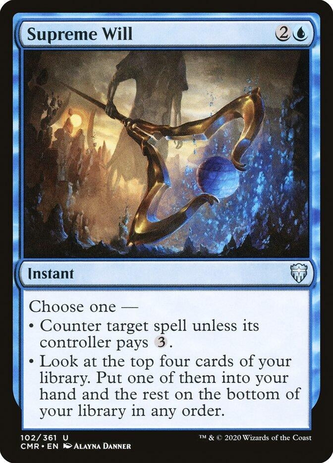 Supreme Will (102) (Commander Legends)