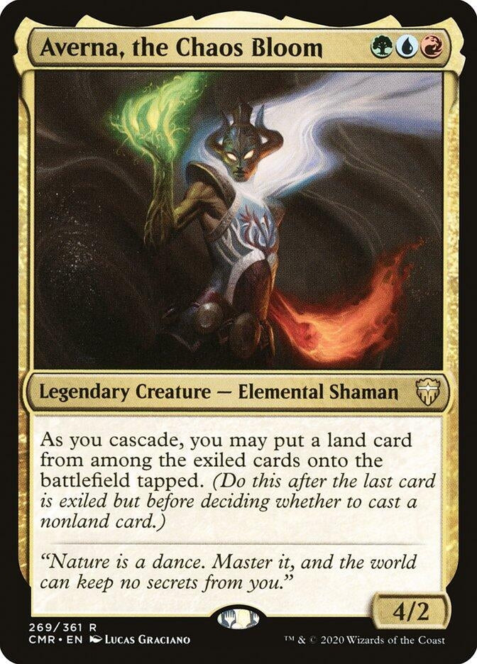 Averna, the Chaos Bloom (269) (Commander Legends)