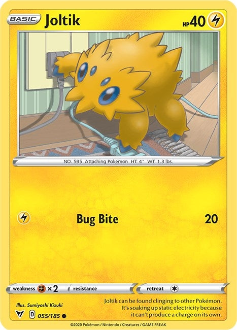 Image for Joltik (055/185) (SWSH04: Vivid Voltage) (SWSH04) - Pokemon