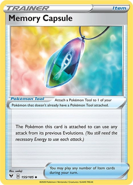 Image for Memory Capsule (155/185) (SWSH04: Vivid Voltage) (SWSH04) - Pokemon