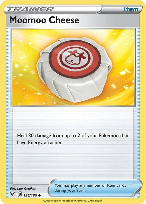 Image for Moomoo Cheese (156/185) (SWSH04: Vivid Voltage) (SWSH04) - Pokemon