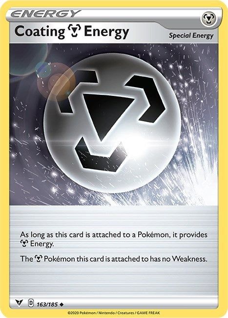 Image for Coating Metal Energy (163/185) (SWSH04: Vivid Voltage) (SWSH04) - Pokemon