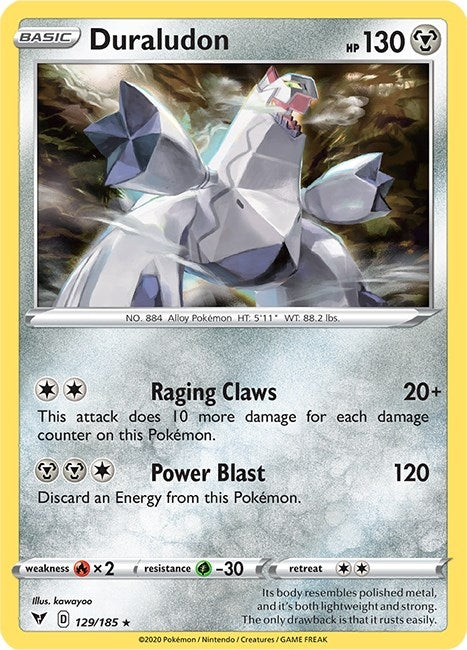 Image for Duraludon (129/185) (SWSH04: Vivid Voltage) (SWSH04) - Pokemon