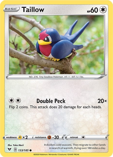 Image for Taillow (133/185) (SWSH04: Vivid Voltage) (SWSH04) - Pokemon