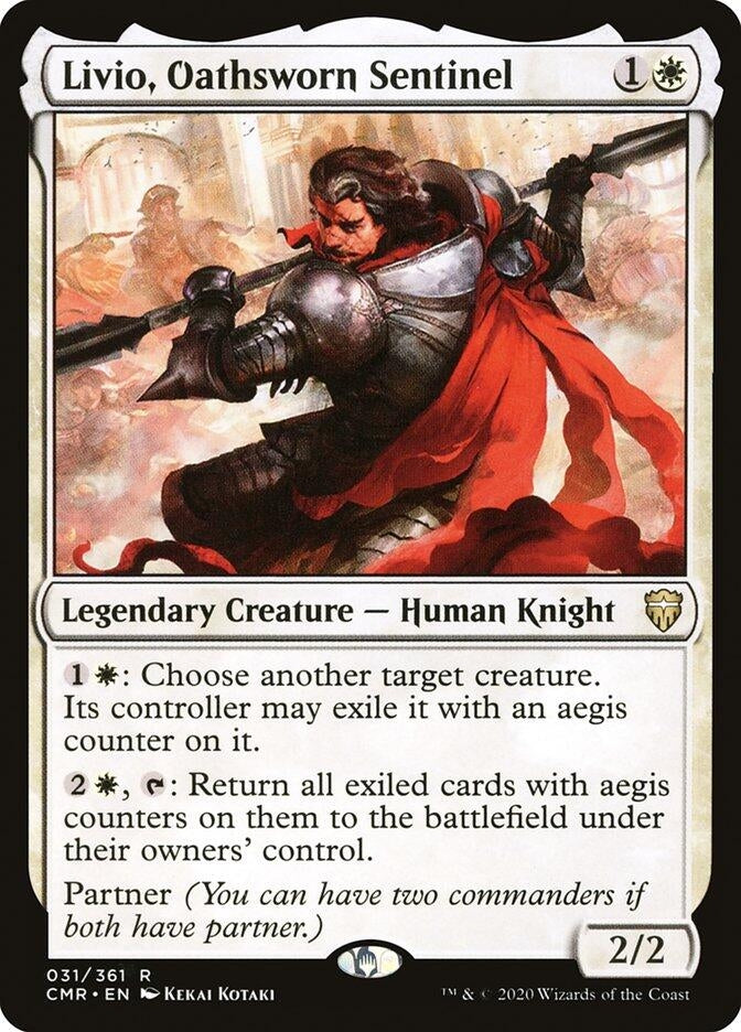 Livio, Oathsworn Sentinel (31) (Commander Legends)