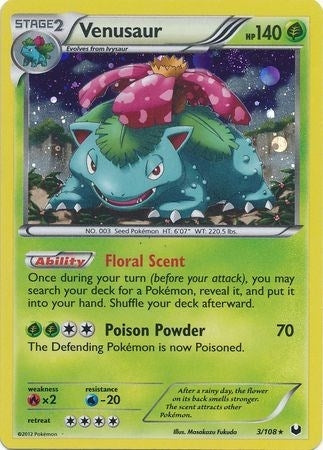 Image for Venusaur - 3/108 (Cosmos Holo) (003/108) (Blister Exclusives) (BLE) - Pokemon